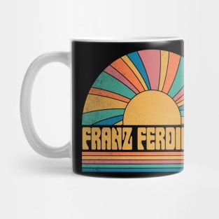 Graphic Ferdinand Proud Name Distressed Birthday Retro Style Mug